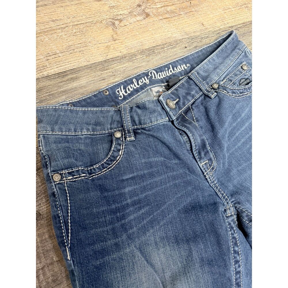 WOMENS HARLEY DAVIDSON JEANS - Picture 3 of 5